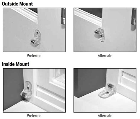 Hunter Douglas Magnetic Metal Hold Down Bracket 